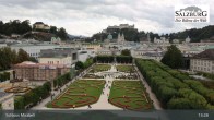 Archiv Foto Webcam Salzburg: Schloss Mirabell 12:00
