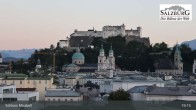 Archived image Webcam Salzburg: Mirabell Palace 18:00