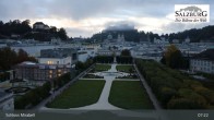 Archiv Foto Webcam Salzburg: Schloss Mirabell 06:00