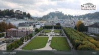 Archiv Foto Webcam Salzburg: Schloss Mirabell 12:00