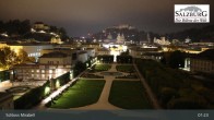 Archiv Foto Webcam Salzburg: Schloss Mirabell 01:00