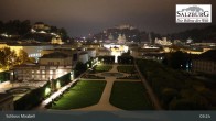 Archiv Foto Webcam Salzburg: Schloss Mirabell 03:00