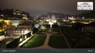 Archiv Foto Webcam Salzburg: Schloss Mirabell 05:00