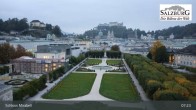 Archiv Foto Webcam Salzburg: Schloss Mirabell 07:00
