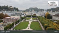 Archiv Foto Webcam Salzburg: Schloss Mirabell 09:00