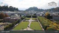 Archiv Foto Webcam Salzburg: Schloss Mirabell 10:00