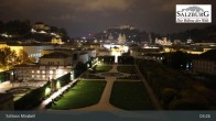Archived image Webcam Salzburg: Mirabell Palace 02:00