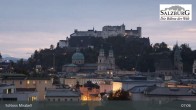 Archived image Webcam Salzburg: Mirabell Palace 06:00