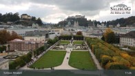 Archived image Webcam Salzburg: Mirabell Palace 10:00