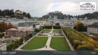 Archived image Webcam Salzburg: Mirabell Palace 14:00