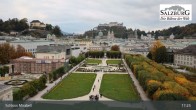 Archived image Webcam Salzburg: Mirabell Palace 16:00