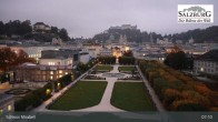 Archiv Foto Webcam Salzburg: Schloss Mirabell 01:00