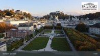 Archiv Foto Webcam Salzburg: Schloss Mirabell 11:00