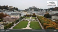 Archived image Webcam Salzburg: Mirabell Palace 08:00