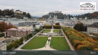 Archived image Webcam Salzburg: Mirabell Palace 08:00