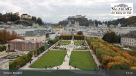 Archived image Webcam Salzburg: Mirabell Palace 12:00