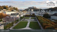 Archived image Webcam Salzburg: Mirabell Palace 16:00