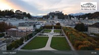 Archiv Foto Webcam Salzburg: Schloss Mirabell 07:00