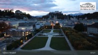 Archiv Foto Webcam Salzburg: Schloss Mirabell 06:00