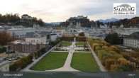 Archiv Foto Webcam Salzburg: Schloss Mirabell 08:00