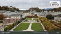 Archiv Foto Webcam Salzburg: Schloss Mirabell 12:00