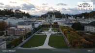 Archived image Webcam Salzburg: Mirabell Palace 07:00