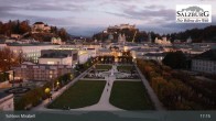 Archived image Webcam Salzburg: Mirabell Palace 16:00