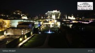 Archiv Foto Webcam Salzburg: Schloss Mirabell 20:00