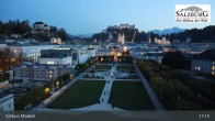 Archiv Foto Webcam Salzburg: Schloss Mirabell 16:00