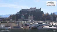 Archived image Webcam Salzburg: Mirabell Palace 10:00