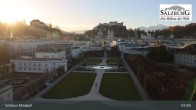 Archiv Foto Webcam Salzburg: Schloss Mirabell 07:00