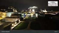 Archiv Foto Webcam Salzburg: Schloss Mirabell 21:00