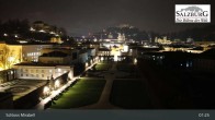 Archiv Foto Webcam Salzburg: Schloss Mirabell 00:00