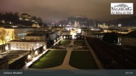 Archiv Foto Webcam Salzburg: Schloss Mirabell 00:00