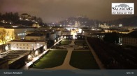 Archiv Foto Webcam Salzburg: Schloss Mirabell 02:00