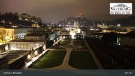 Archiv Foto Webcam Salzburg: Schloss Mirabell 04:00