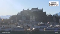 Archiv Foto Webcam Salzburg: Schloss Mirabell 08:00