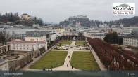 Archiv Foto Webcam Salzburg: Schloss Mirabell 10:00