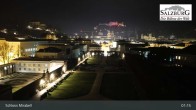 Archiv Foto Webcam Salzburg: Schloss Mirabell 00:00