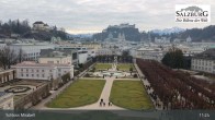 Archiv Foto Webcam Salzburg: Schloss Mirabell 10:00