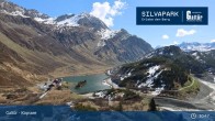 Archiv Foto Webcam Stausee Kops in Galtür 12:00