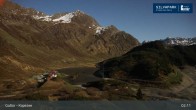 Archiv Foto Webcam Stausee Kops in Galtür 02:00