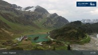 Archived image Webcam Lake Kopssee in Galtür 07:00