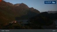 Archiv Foto Webcam Stausee Kops in Galtür 04:00