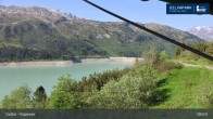 Archiv Foto Webcam Stausee Kops in Galtür 08:00