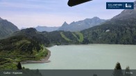 Archiv Foto Webcam Stausee Kops in Galtür 10:00
