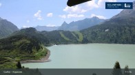 Archiv Foto Webcam Stausee Kops in Galtür 10:00