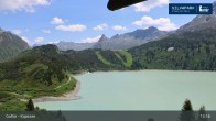 Archiv Foto Webcam Stausee Kops in Galtür 12:00