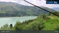 Archiv Foto Webcam Stausee Kops in Galtür 12:00