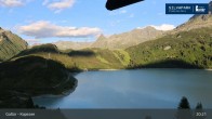 Archiv Foto Webcam Stausee Kops in Galtür 00:00
